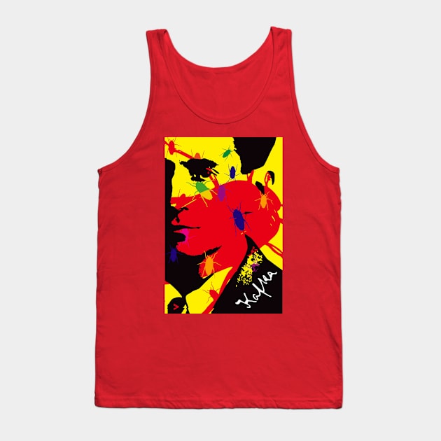 Franz Kafka, Summer, and Insects Tank Top by Exile Kings 